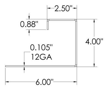 Picture of MORGAN - 12GA JET - 114-5/16" REAR CORNER POST