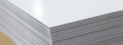 Picture of 0.040" X 49" X 110" ALUMINUM SIDE PANEL (PPW/MILL W/ PVC)(NON-PUNCHED) - 040X49X110PPW/PVC