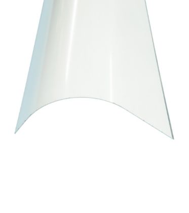Picture of MORGAN - 20GA X 19-1/4" X 86-7/8" ROOF RADIUS (PUNCHED) - #8 MIROR FINISH STAINLESS