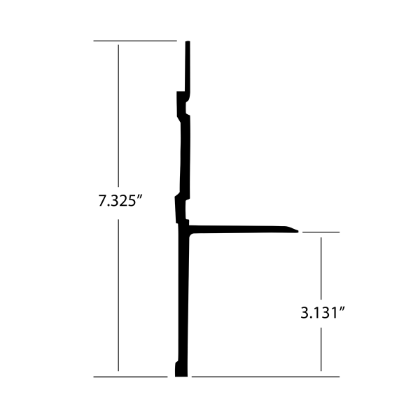 Picture of MICKEY BOTTOM RAIL 28 FT
