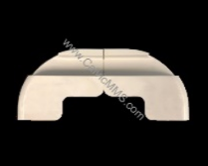 Picture of SUPREME CAST ALUMINUM CORNER CAP FOR 10'-12' MINI (LEFT FRONT)