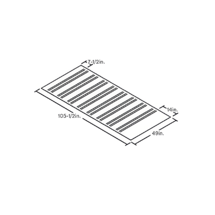 Picture of PANEL 15 CORRUGATION PPW REEFER