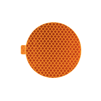 Picture of RETRO-REFLECTIVE  3" DIA REFLECTOR YELLOW