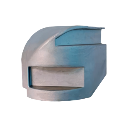 Picture of KIDRON OEM #K945539 NEW L/F REEFER BODY CORNER CAP  USES MARKER LIGHT