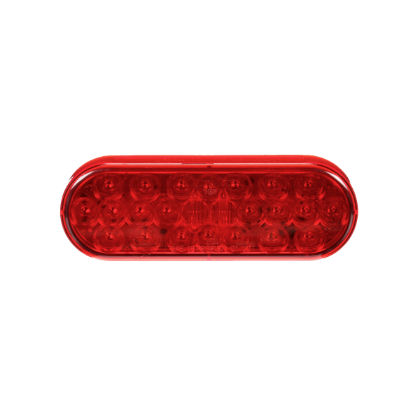 Picture of STT LAMP RED 6" OVAL, LED 24 DIODE, FEMALE PL-3