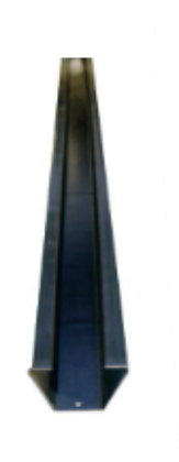 Picture of 18GA GALV - 1-3/8" X 92" ANTI-SNAG ROOF BOW (FOR 96" WIDE BODY)(SMYRNA) (OLD FP # 421-1D)