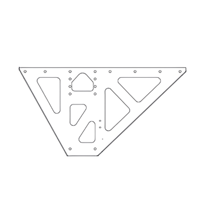 Picture of BRACKET, WABASH, L/G MOUNTING, IN MOUNT, RS, GALV