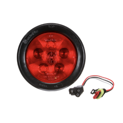 Picture of 4" LED ST/T/T LITE GR/MT W/ADAPTER
