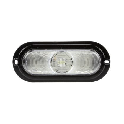 Picture of MODEL 66 LED OVAL BACK-UP LITE (1) DIODE BLACK FLANGE MOUNT