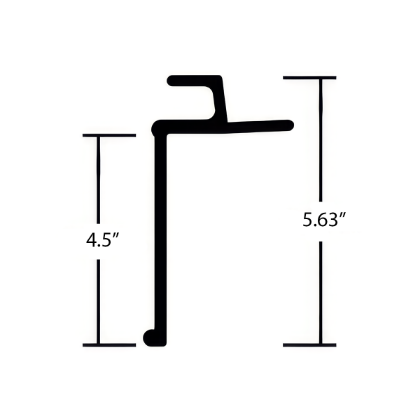 Picture of WABASH RADIUS NOSE RAIL