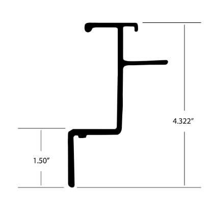 Picture of MORGAN TOP RAIL GVFD 26 FT