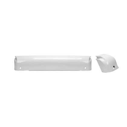 Picture of FIBERGLASS NOSE CAP FOR 96 IN BODY, WHITE 2 ROUND HOLES FOR VSM1010A LAMPS USE V