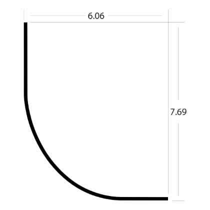 Picture of VANGUARD FRONT CORNER RADIUS (EXT)